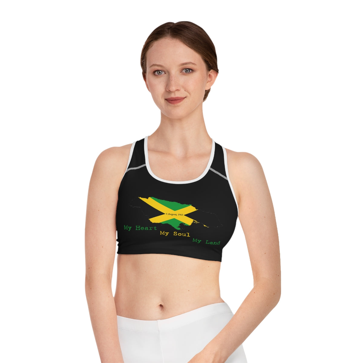 Jamaican Independence Women's Sports Bra