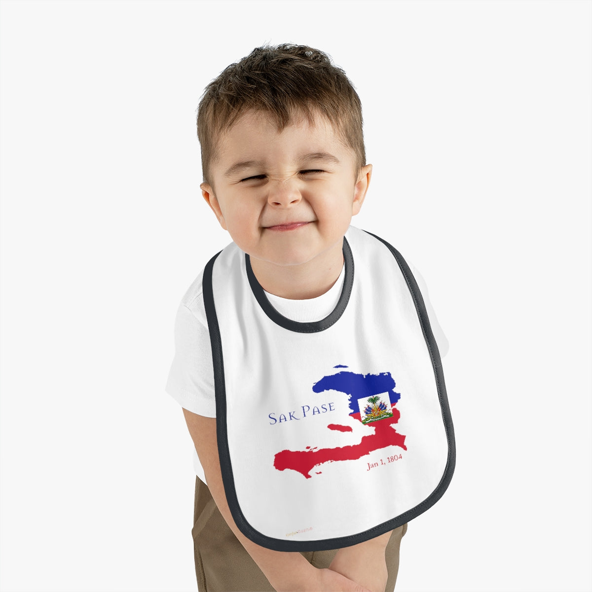 Haitian Independence Baby Bib