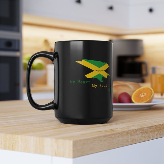 Jamaican Independence Mug, 15oz