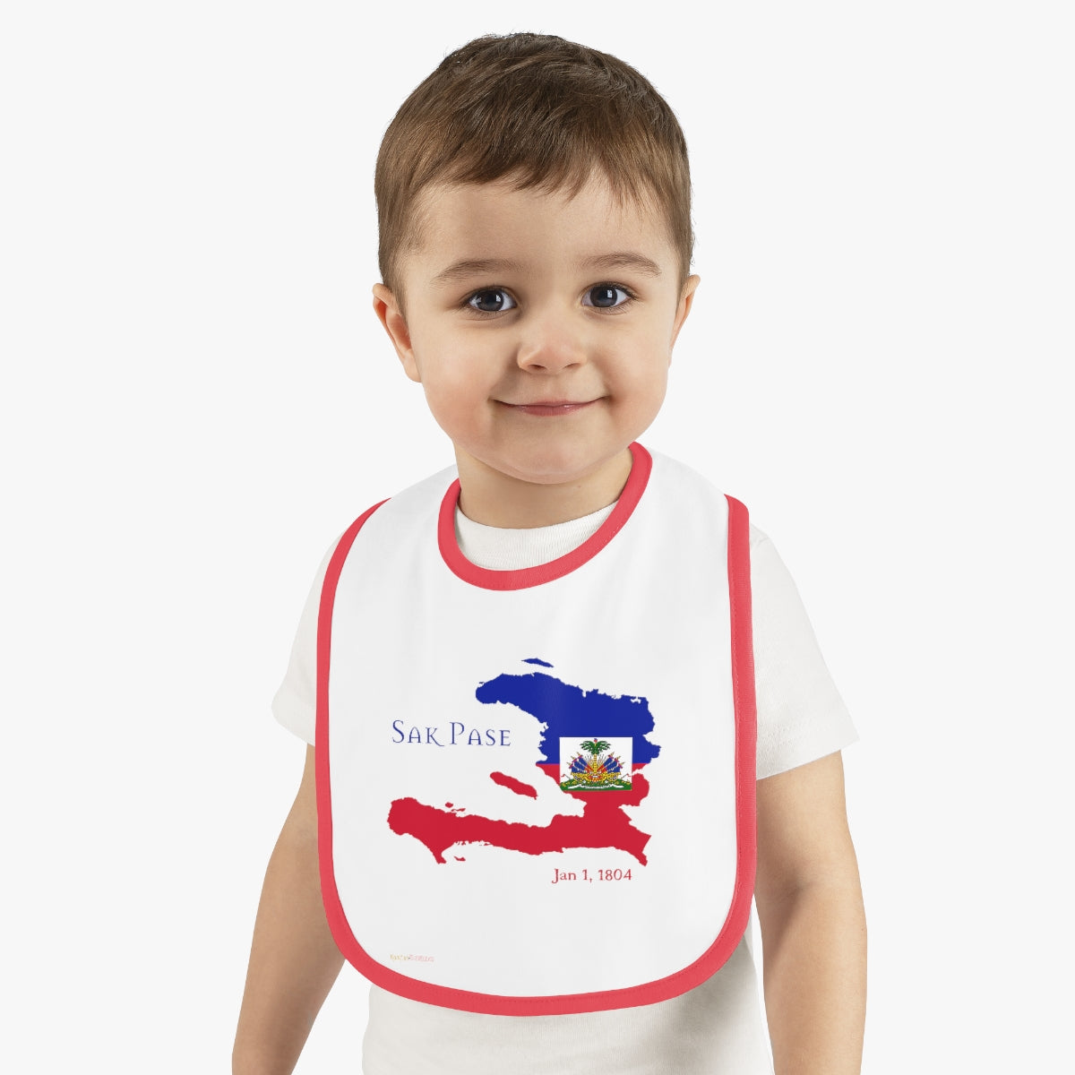 Haitian Independence Baby Bib