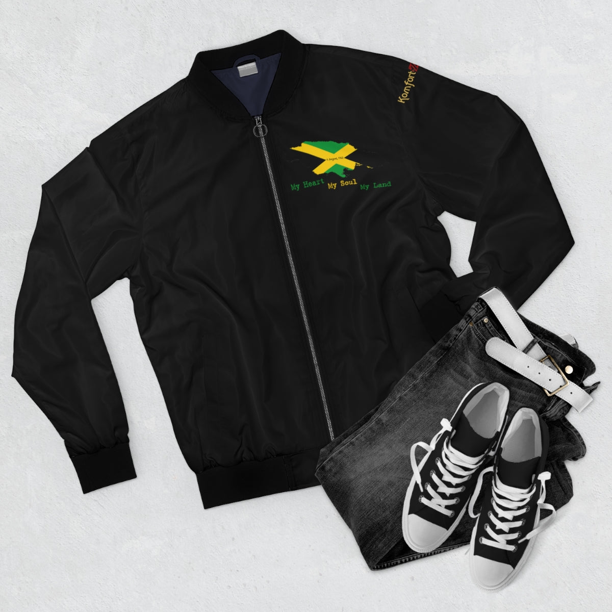 Jamaican Independence Bomber Jacket