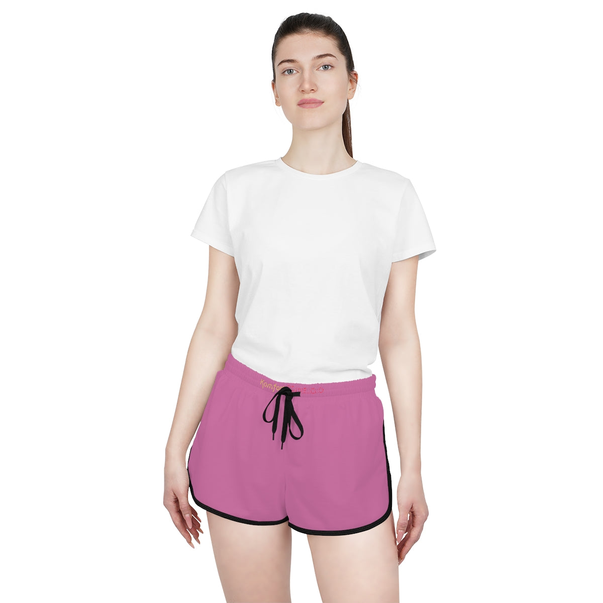 Komfort Zoane Women's Relaxed Shorts - Light Pink