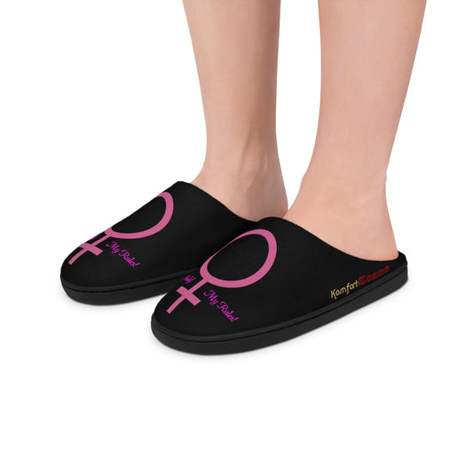 My Body My Rules Women's Indoor Slippers Footwear