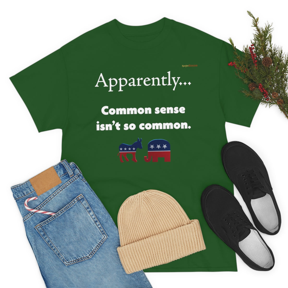 Common Sense T-Shirt (White Letters)