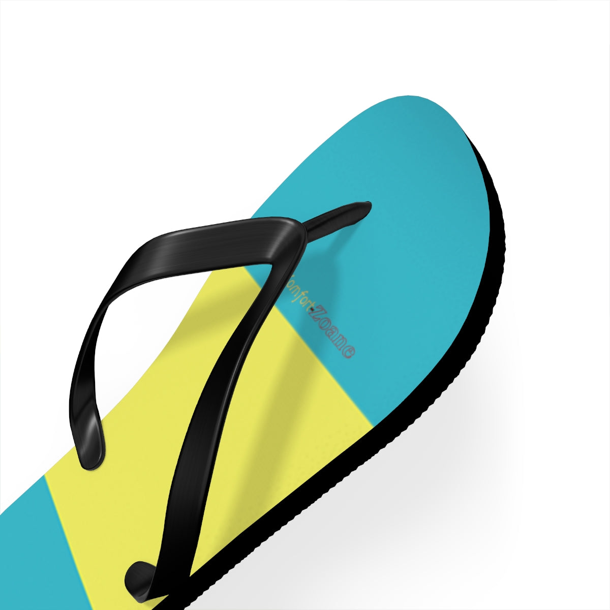 Bahamian Flag Women's Flip Flops Footwear