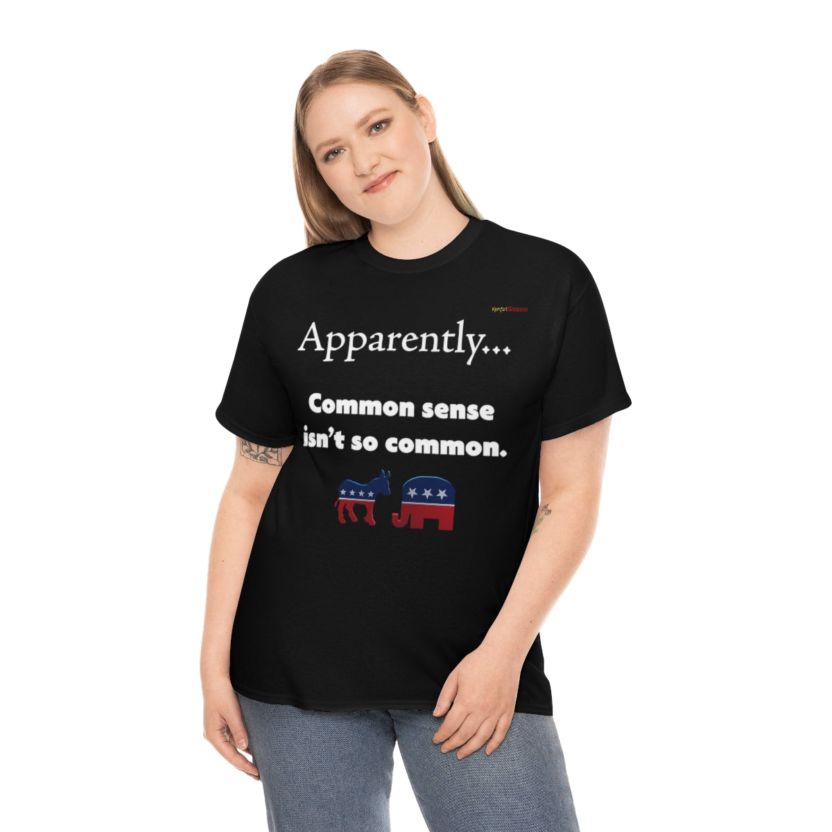 Common Sense T-Shirt (White Letters)