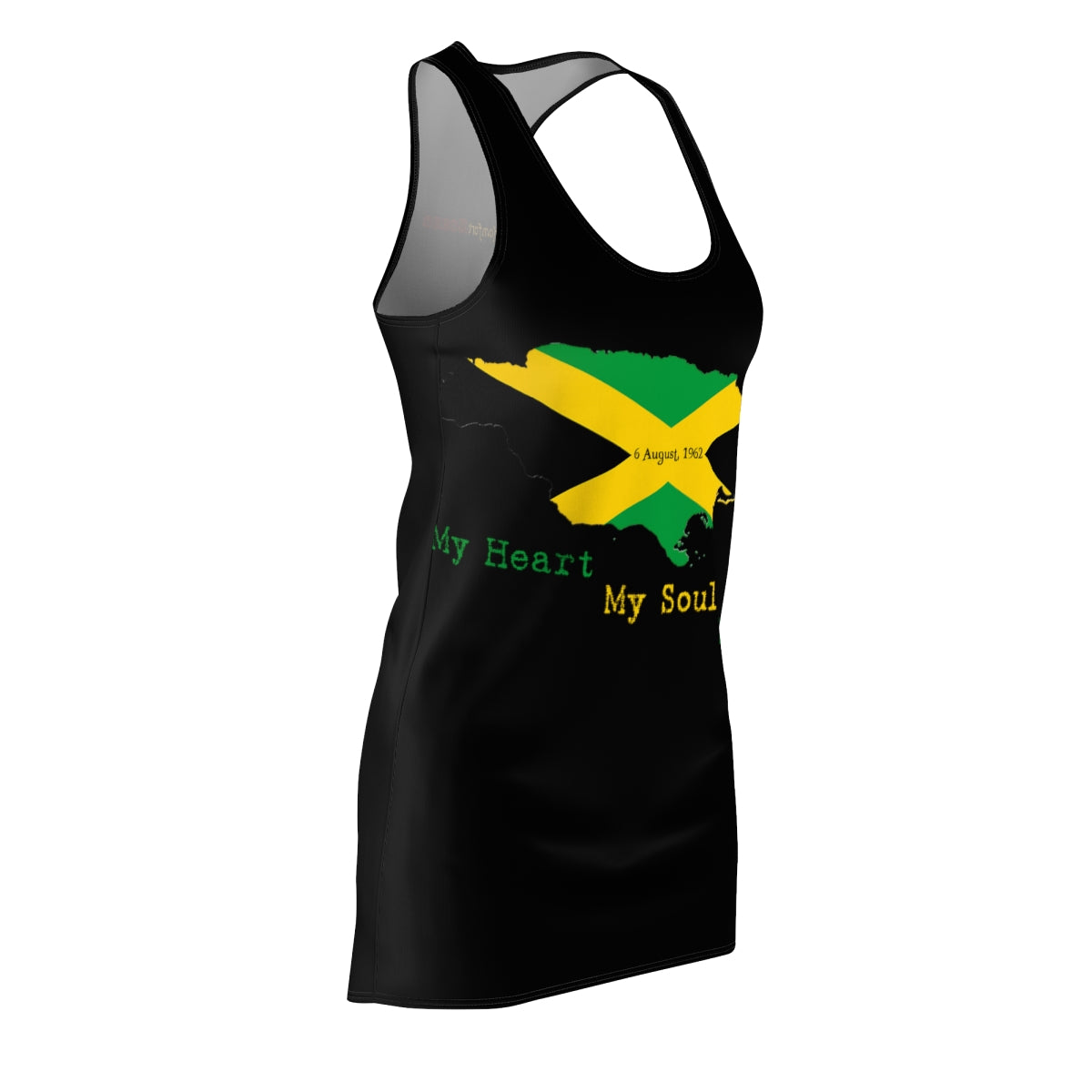 Jamaican Independence Women's Racerback Dress