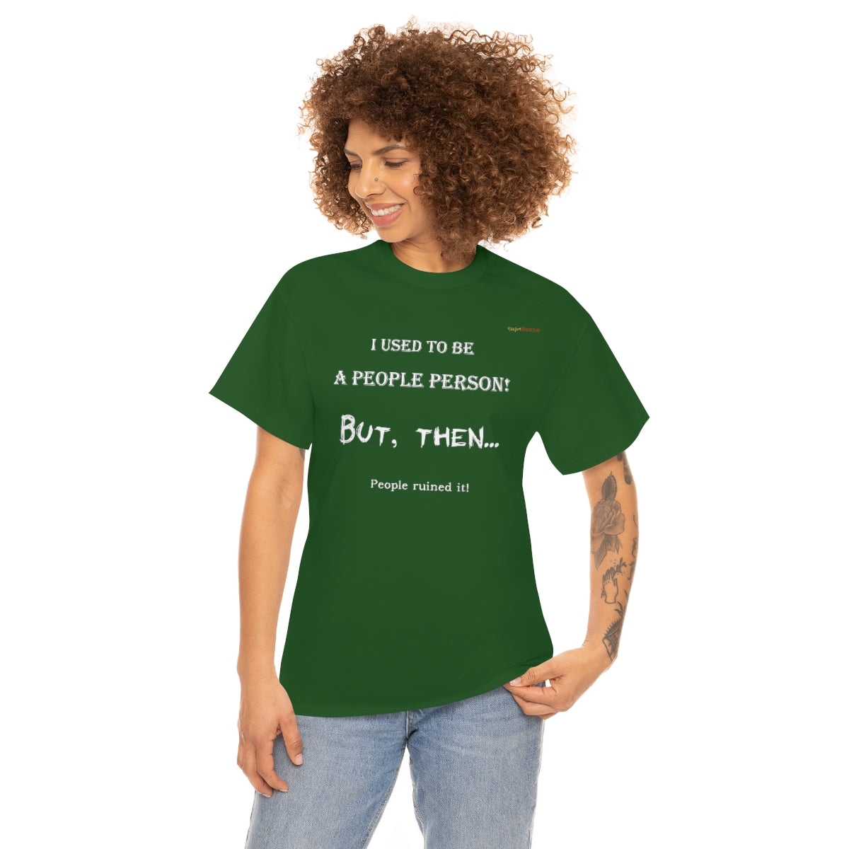 People Person T-Shirt (White Letters)