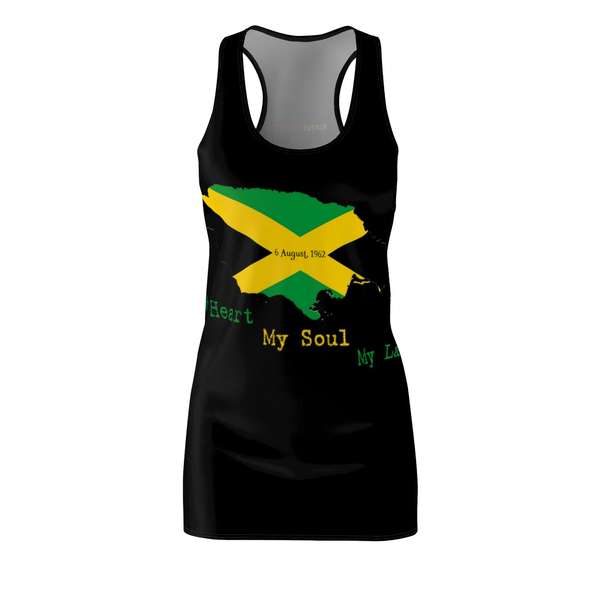 Jamaican Independence Women's Racerback Dress