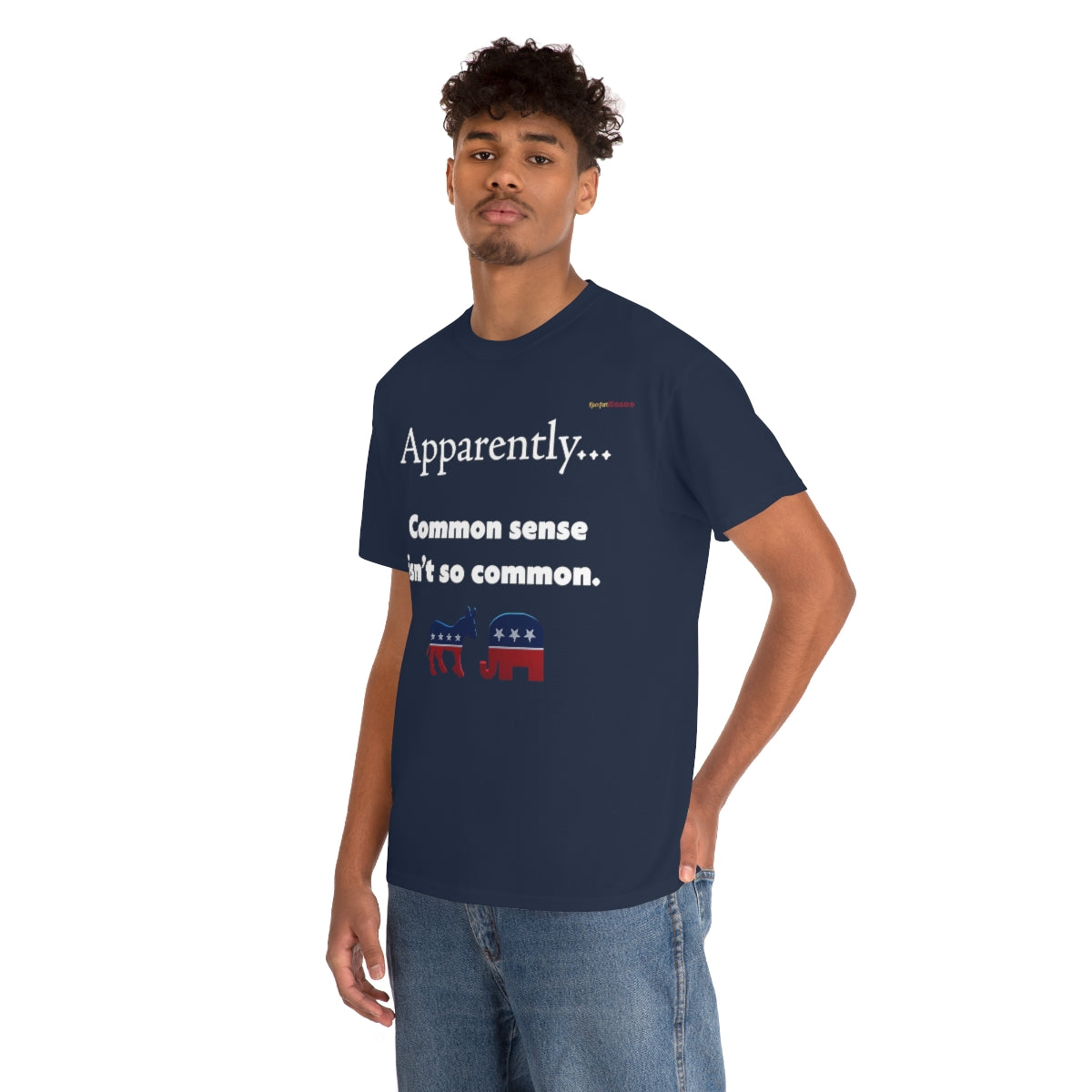 Common Sense T-Shirt (White Letters)