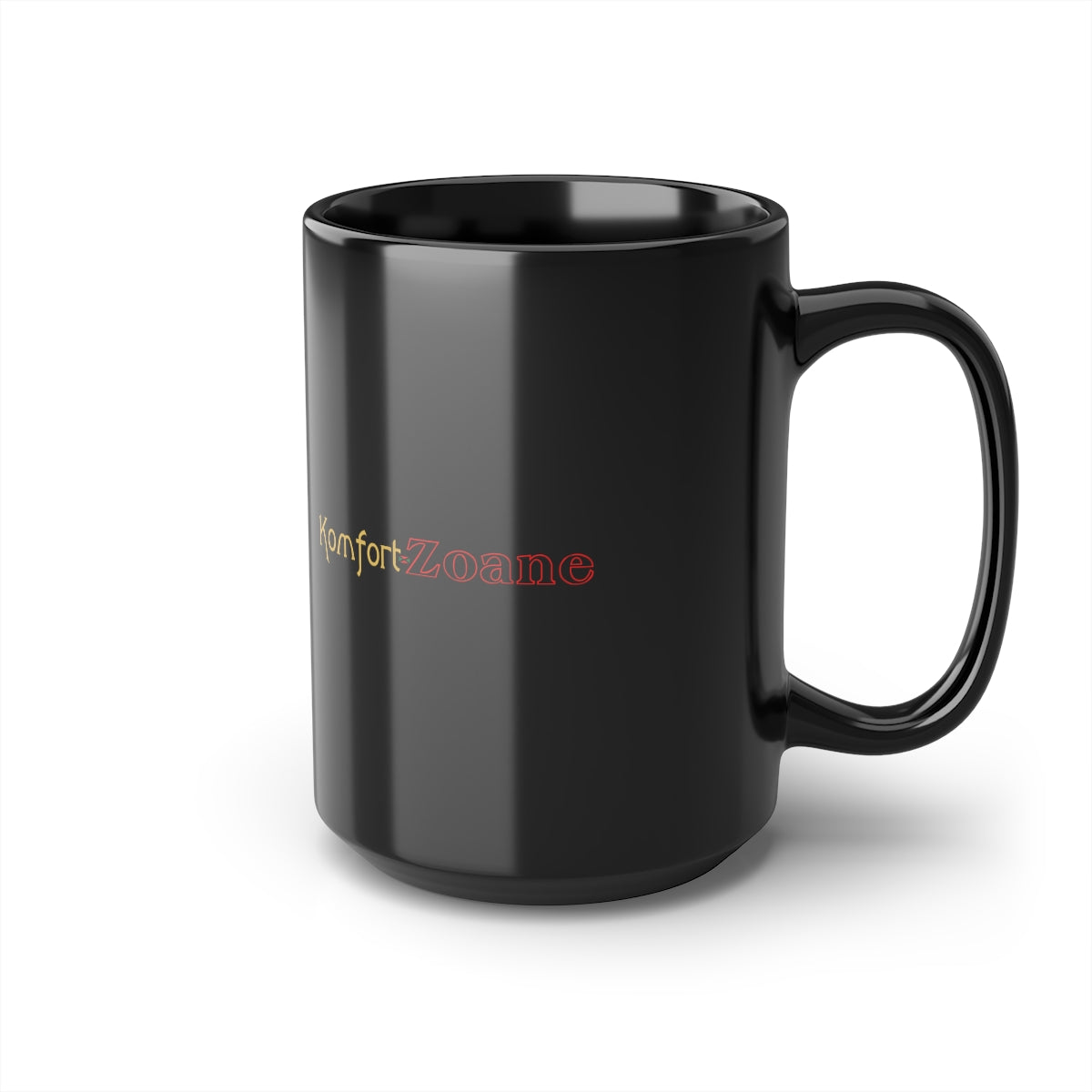 Respect My Hustle Black Mug, 15oz