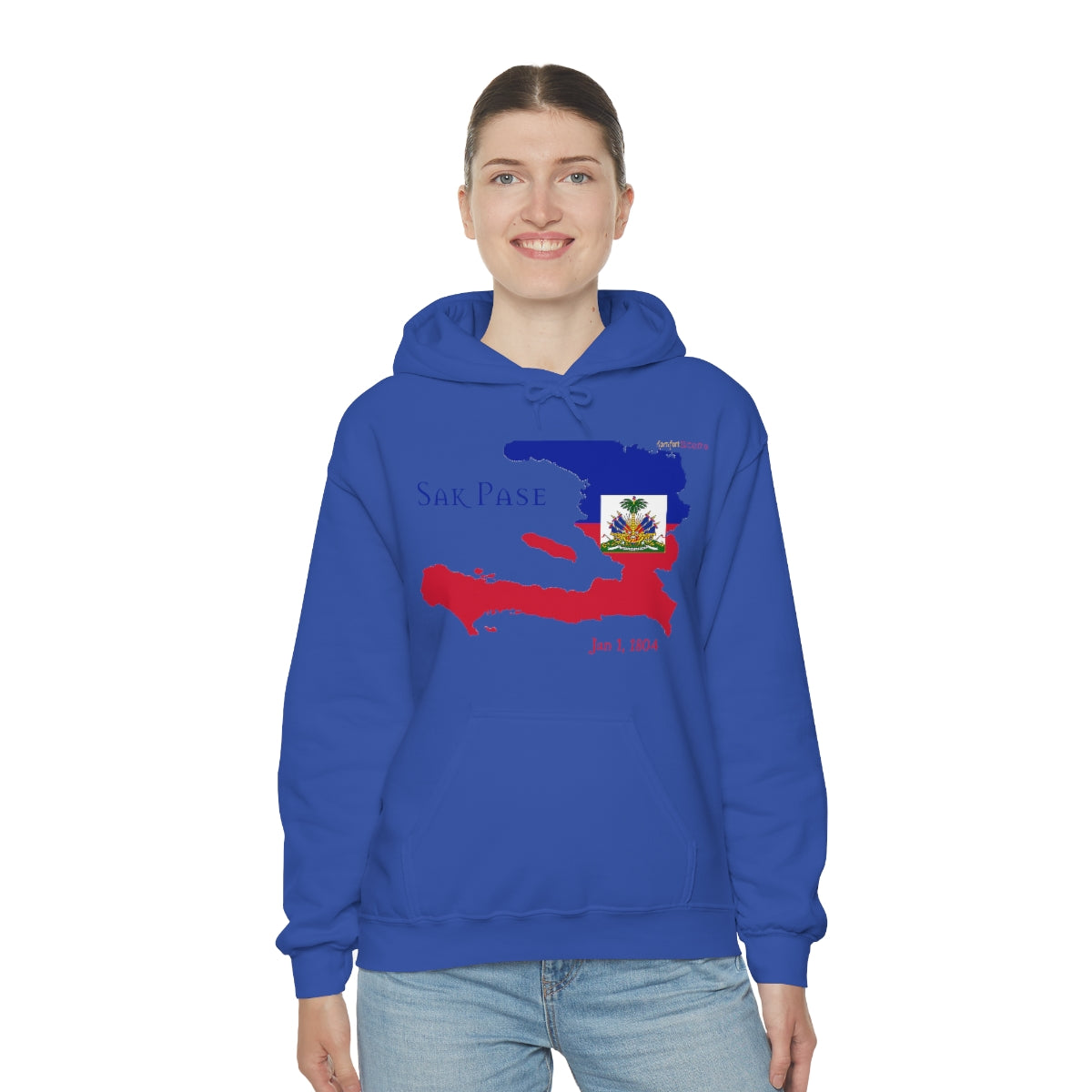 Haitian Independence Hooded Sweatshirt