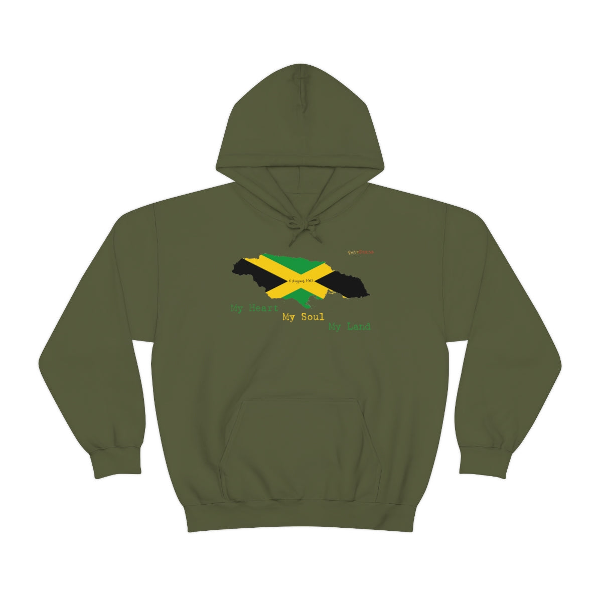 Jamaican Independence Hooded Sweatshirt