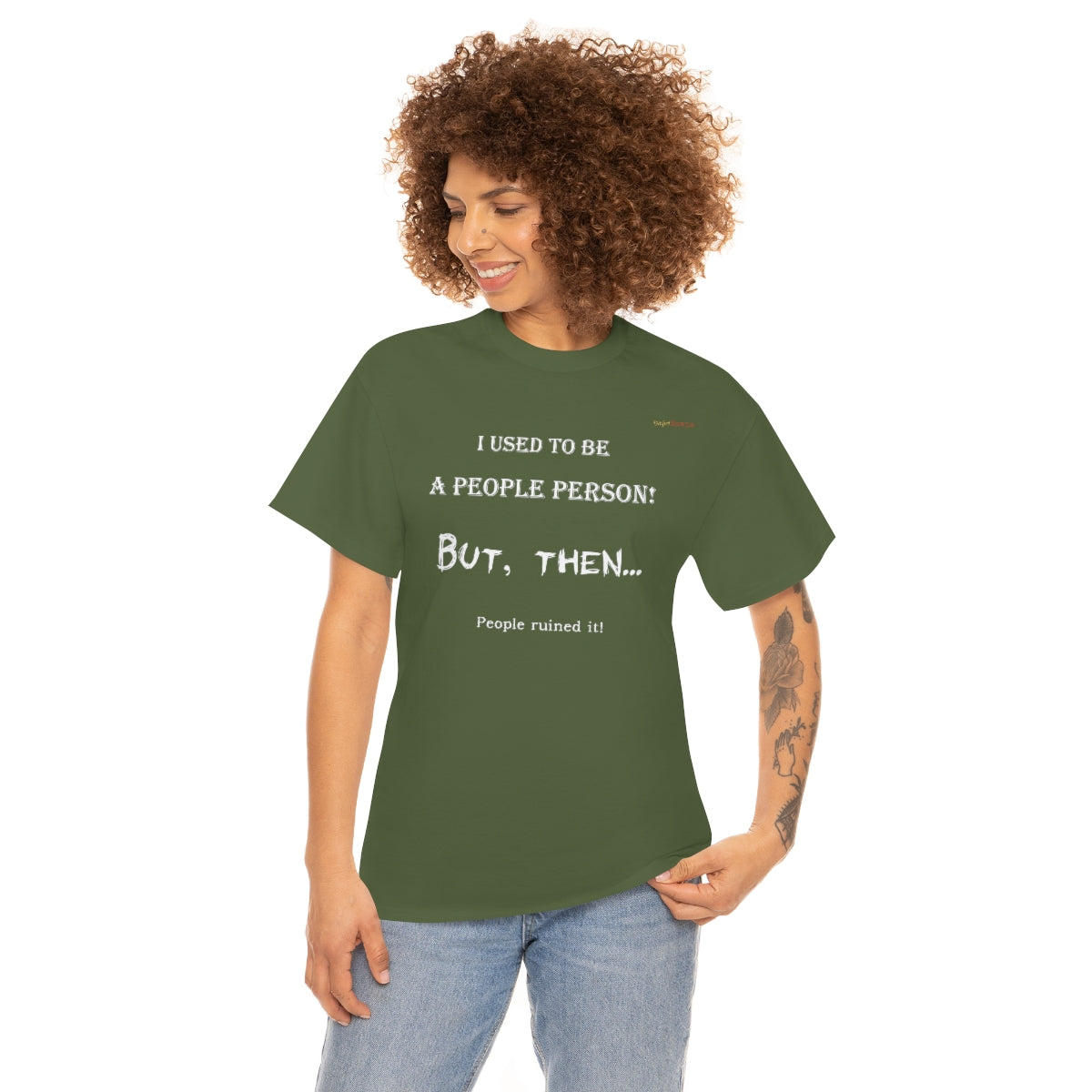 People Person T-Shirt (White Letters)