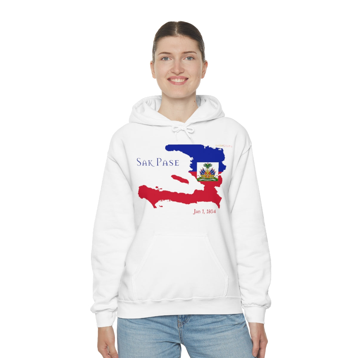 Haitian Independence Hooded Sweatshirt