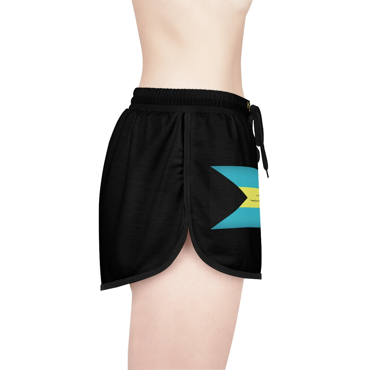 Bahamian Independence Women's Relaxed Shorts - Front Logo