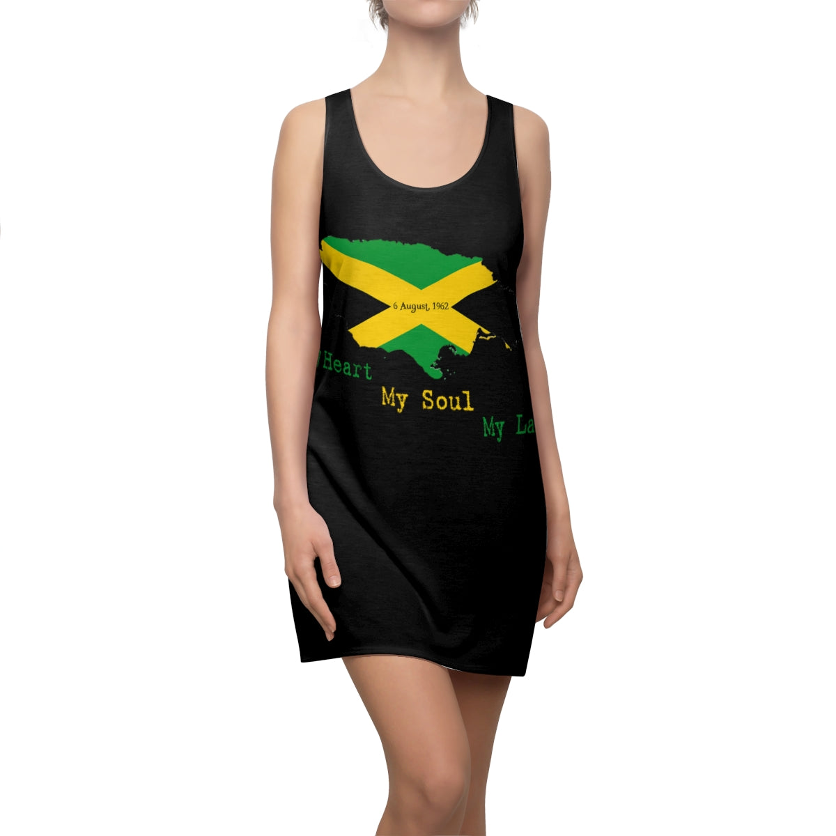 Jamaican Independence Women's Racerback Dress