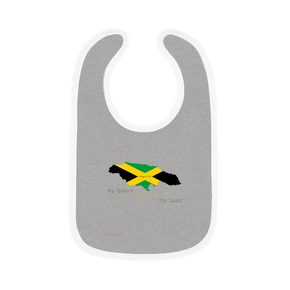 Jamaican Independence Baby Bib