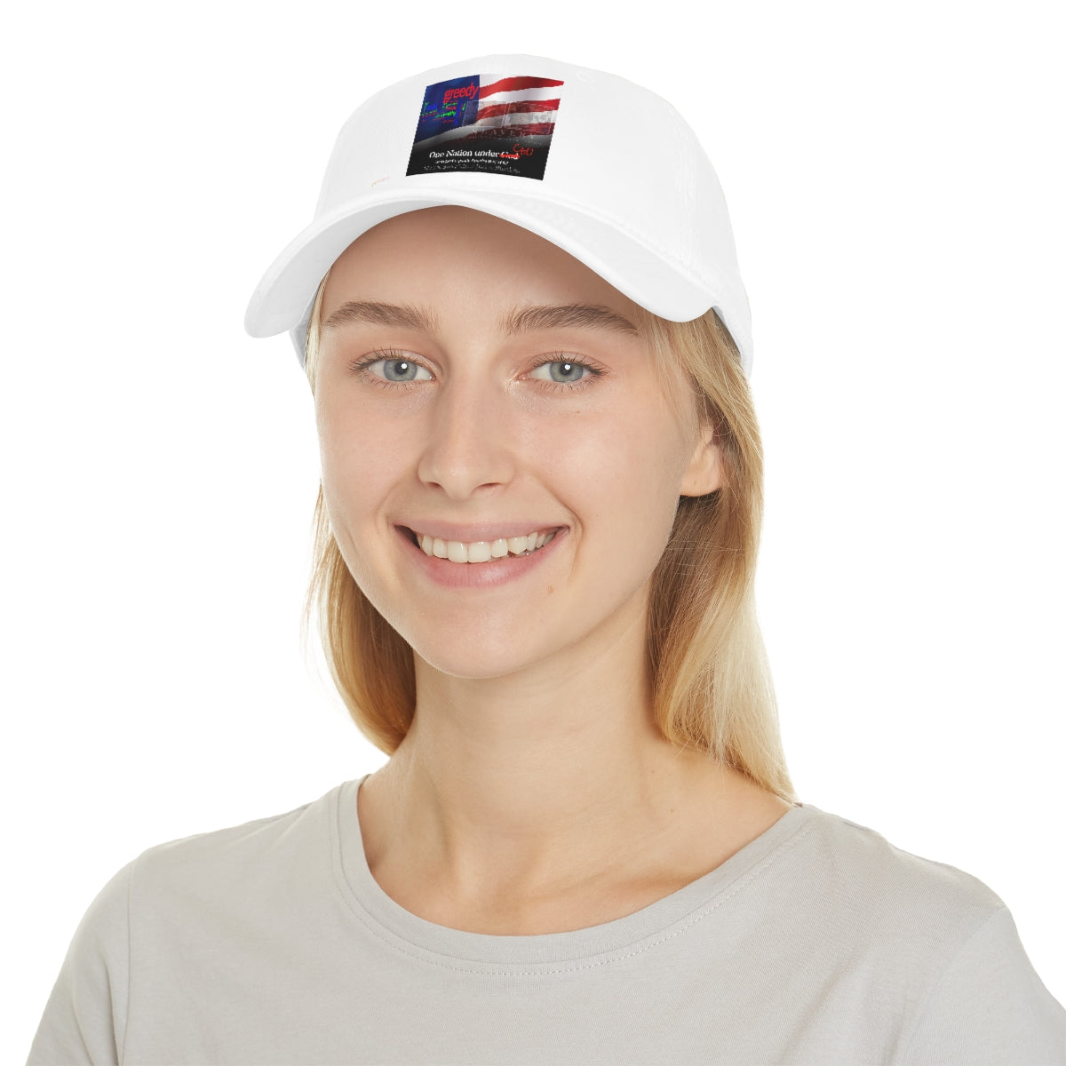 Corporate Greed Low Profile Baseball Cap