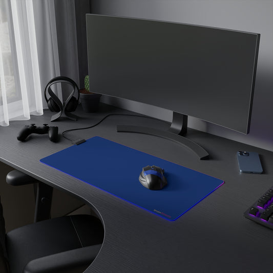 LED Gaming Mouse Pad - Dark Blue (Tech Lovers)