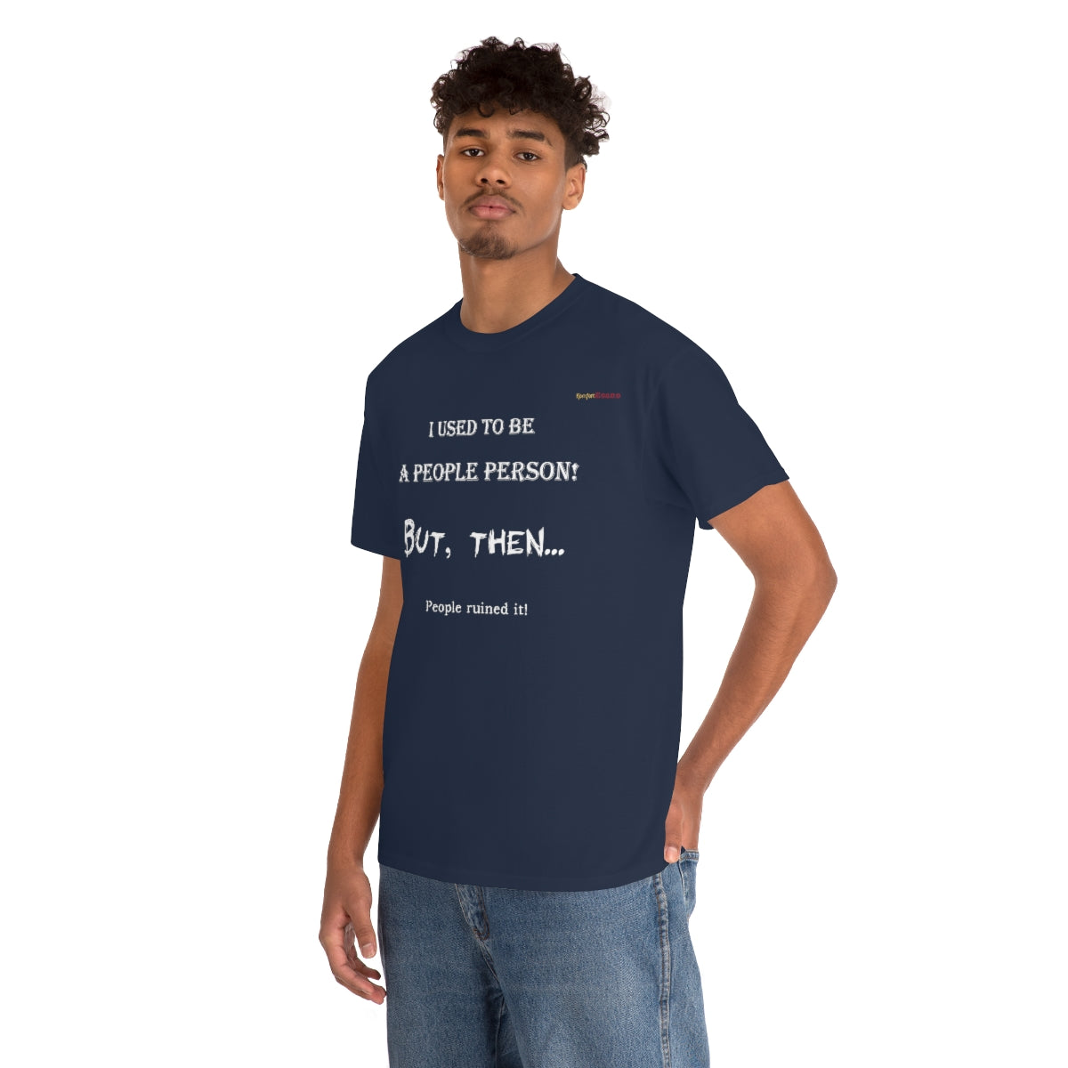 People Person T-Shirt (White Letters)