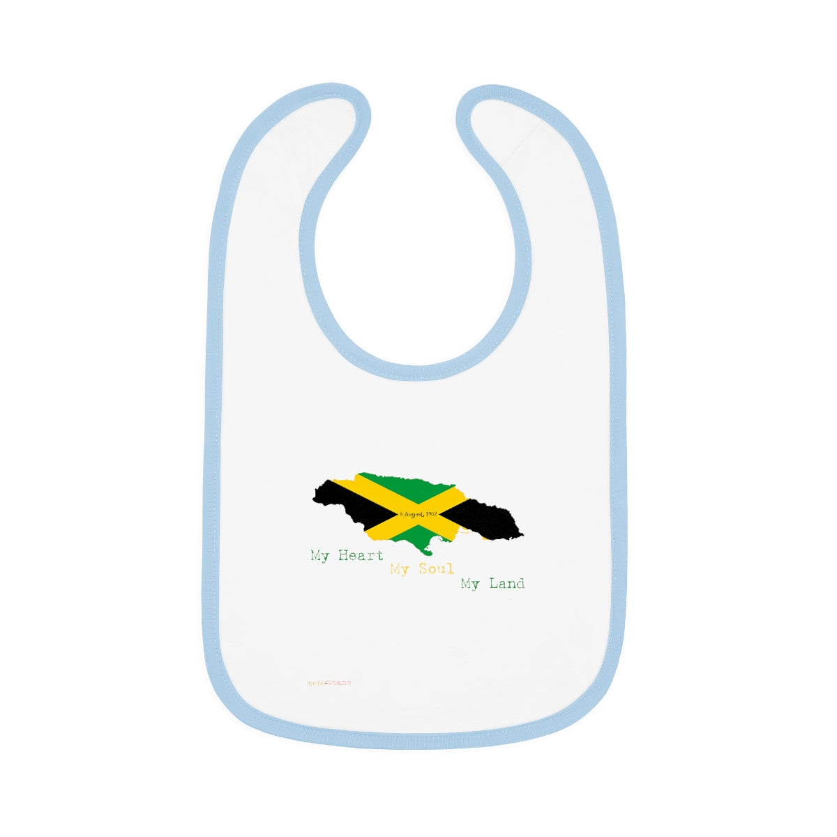 Jamaican Independence Baby Bib