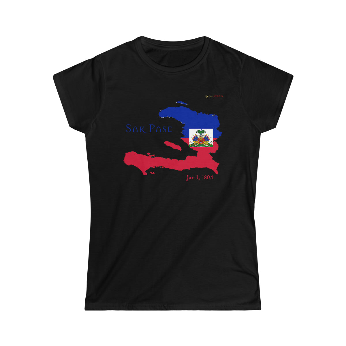 Haitian Independence Women's Softstyle T-Shirt