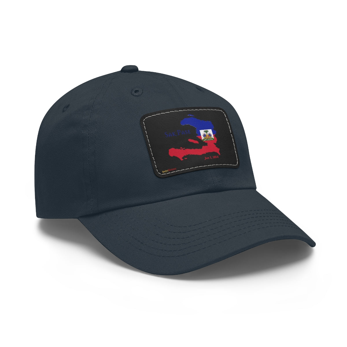 Haitian Independence Hat with Leather Patch