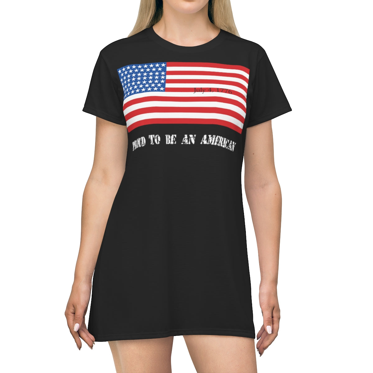 American Independence Women's T-Shirt Dress