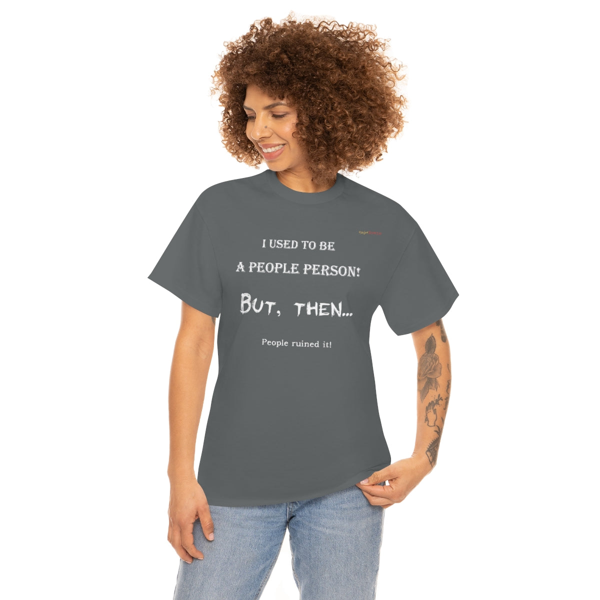 People Person T-Shirt (White Letters)