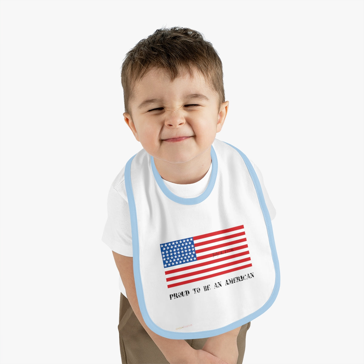 American Independence Baby Bib