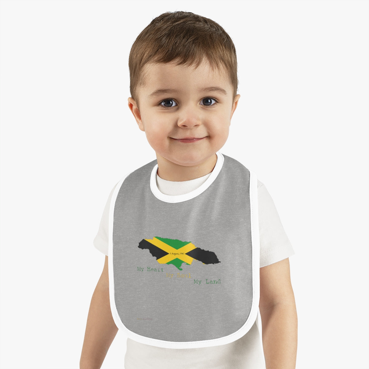 Jamaican Independence Baby Bib