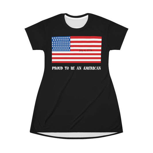 American Independence Women's T-Shirt Dress