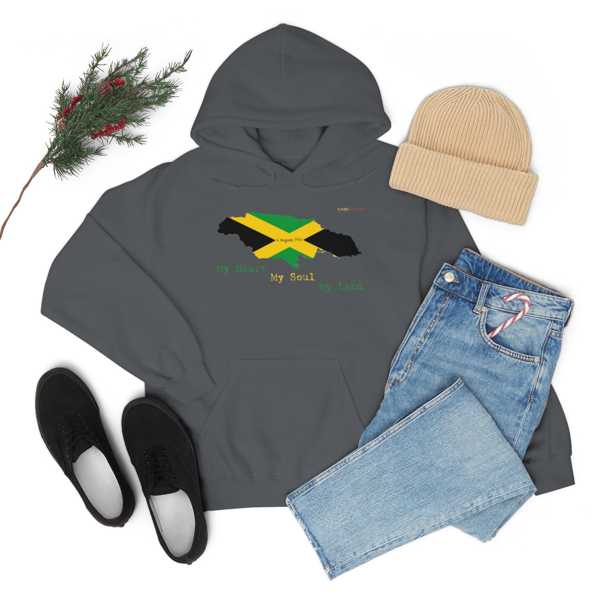 Jamaican Independence Hooded Sweatshirt