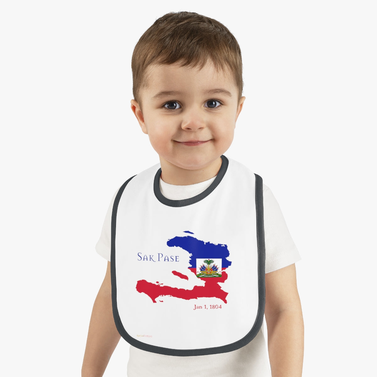 Haitian Independence Baby Bib