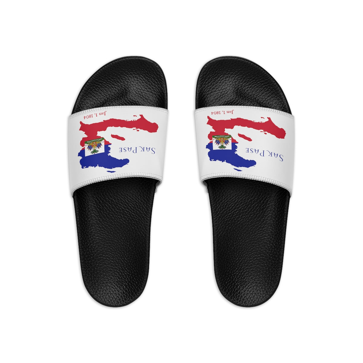 Haitian Independence Men's Slide Sandals Footwear