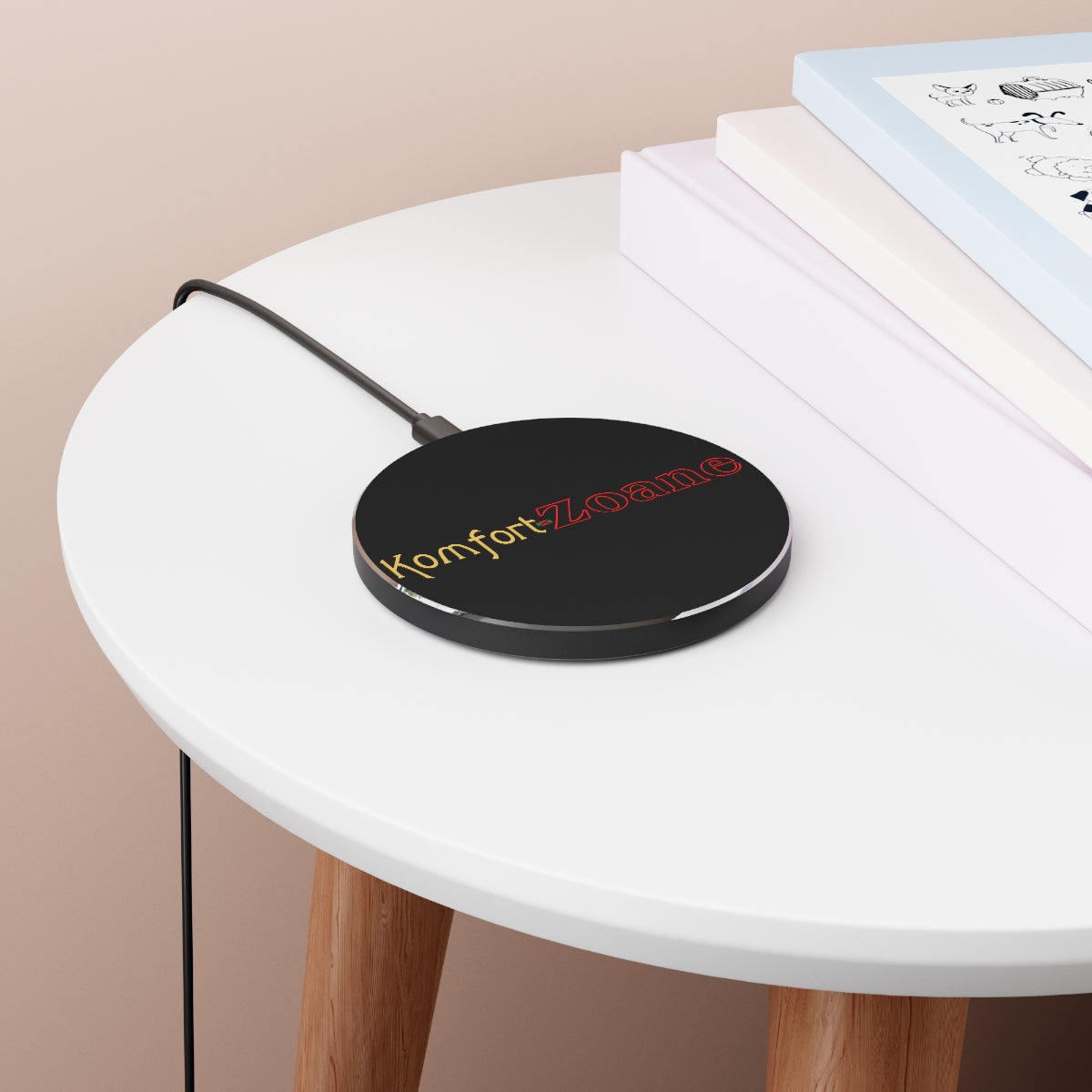 Komfort Zoane Wireless Charger (Tech Lovers Black)