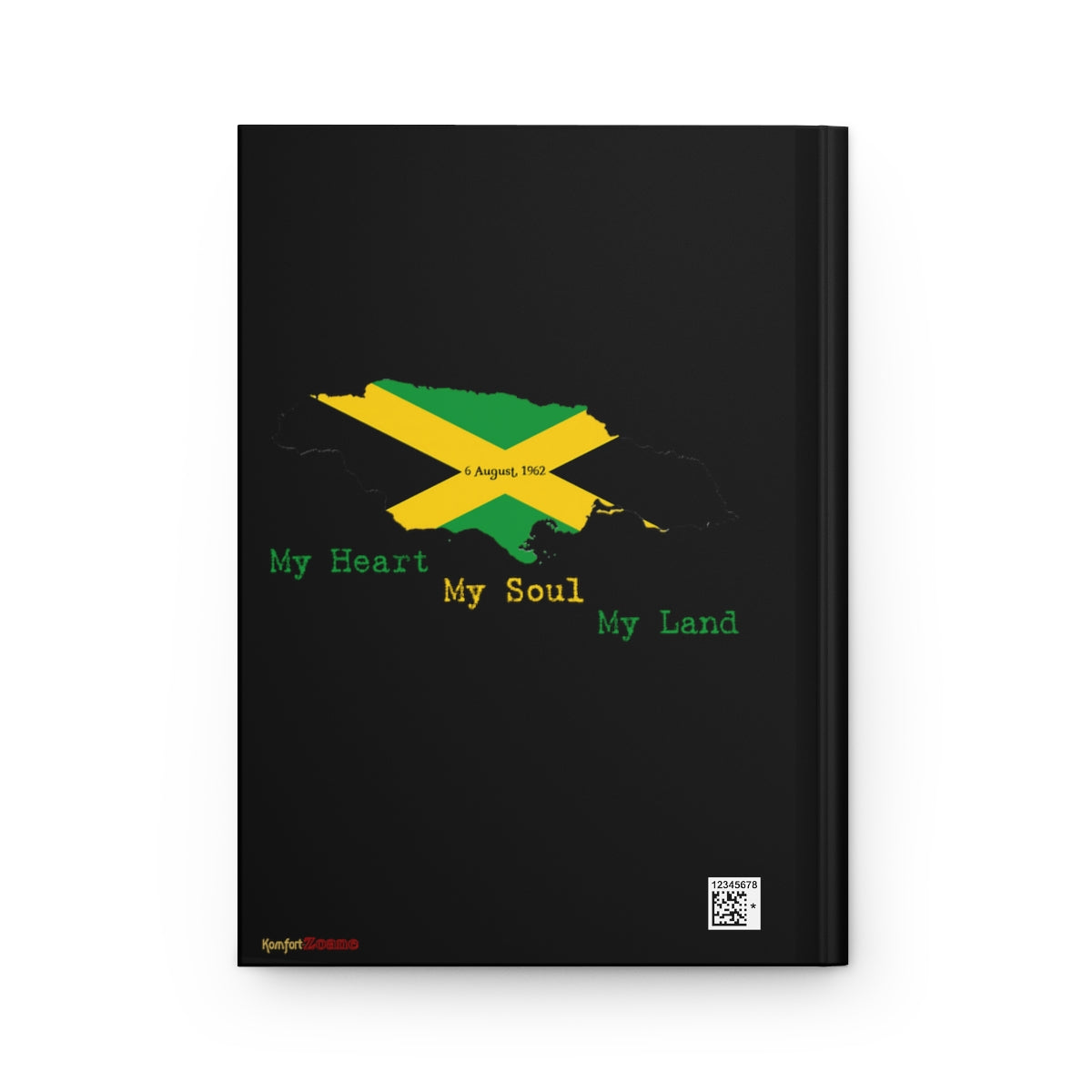 Jamaican Independence Hardcover Journal (Black)