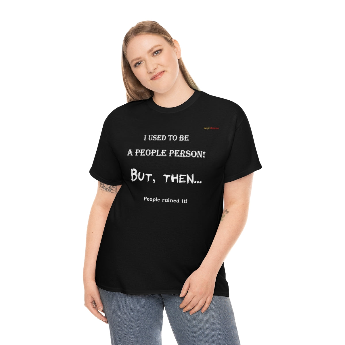 People Person T-Shirt (White Letters)