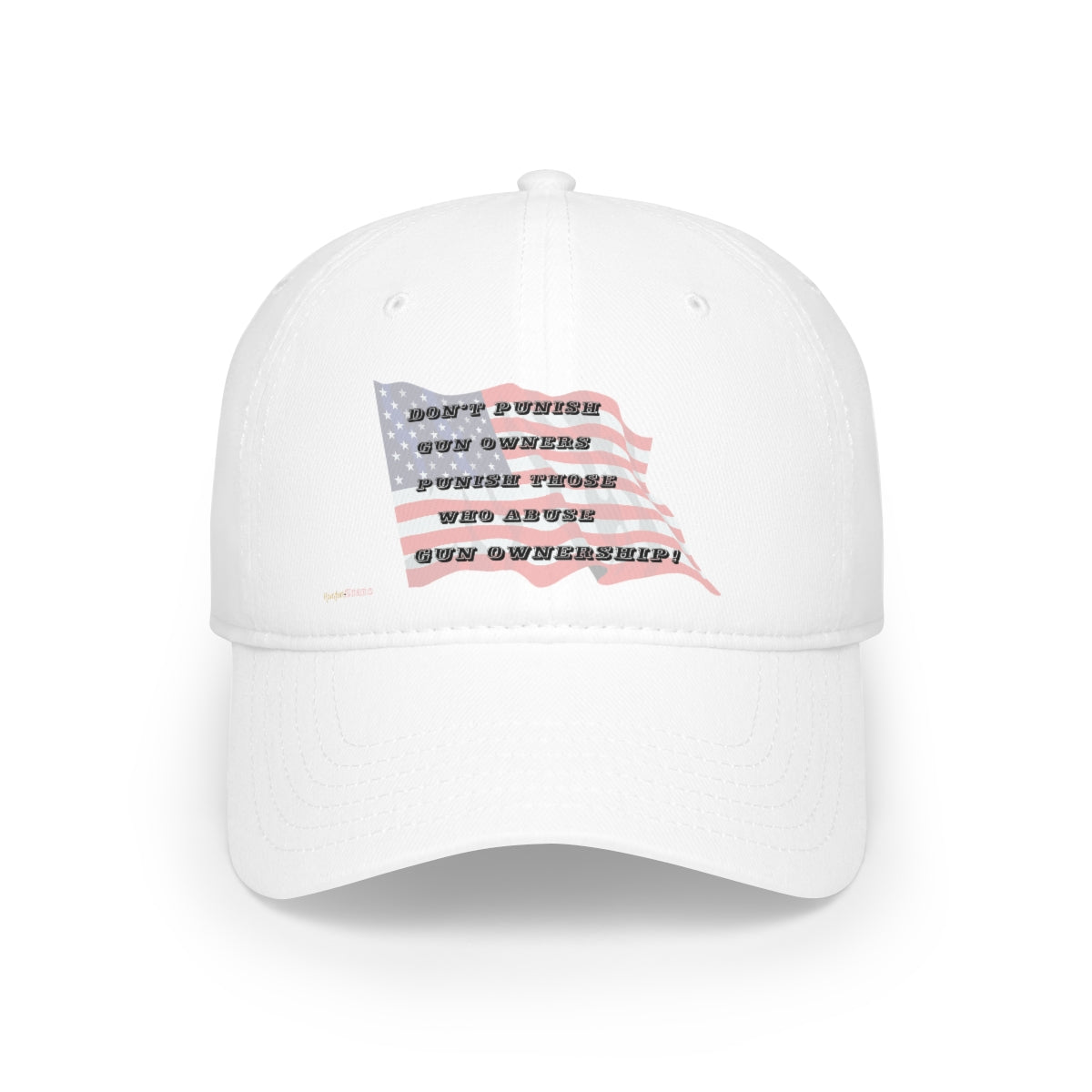 Don't Punish Us Low Profile Baseball Cap