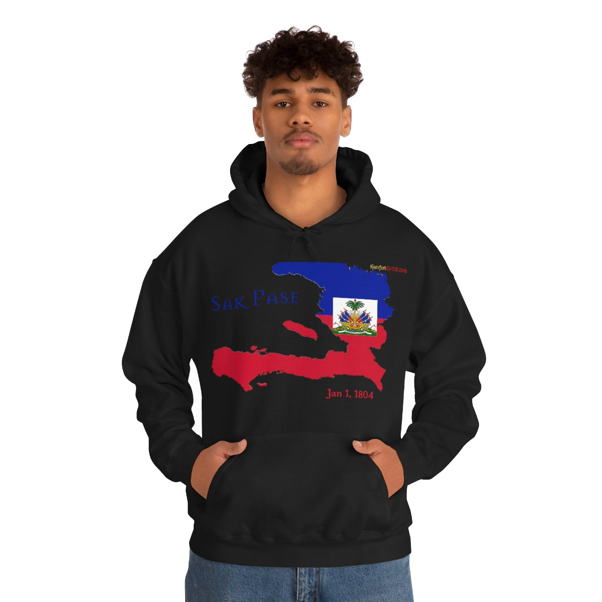 Haitian Independence Hooded Sweatshirt