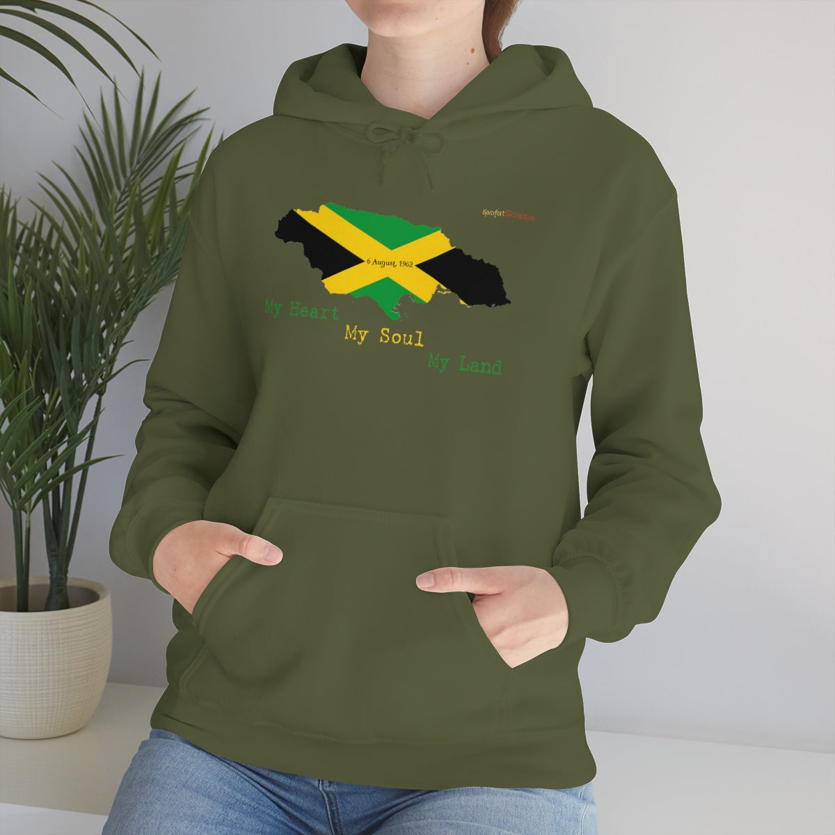 Jamaican Independence Hooded Sweatshirt