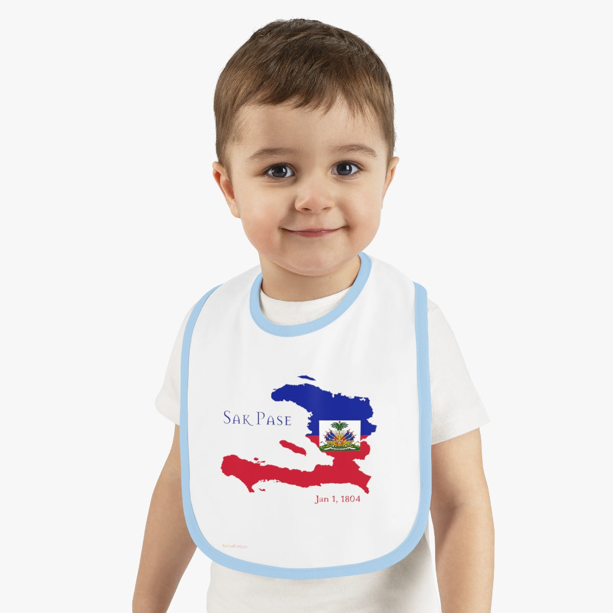 Haitian Independence Baby Bib