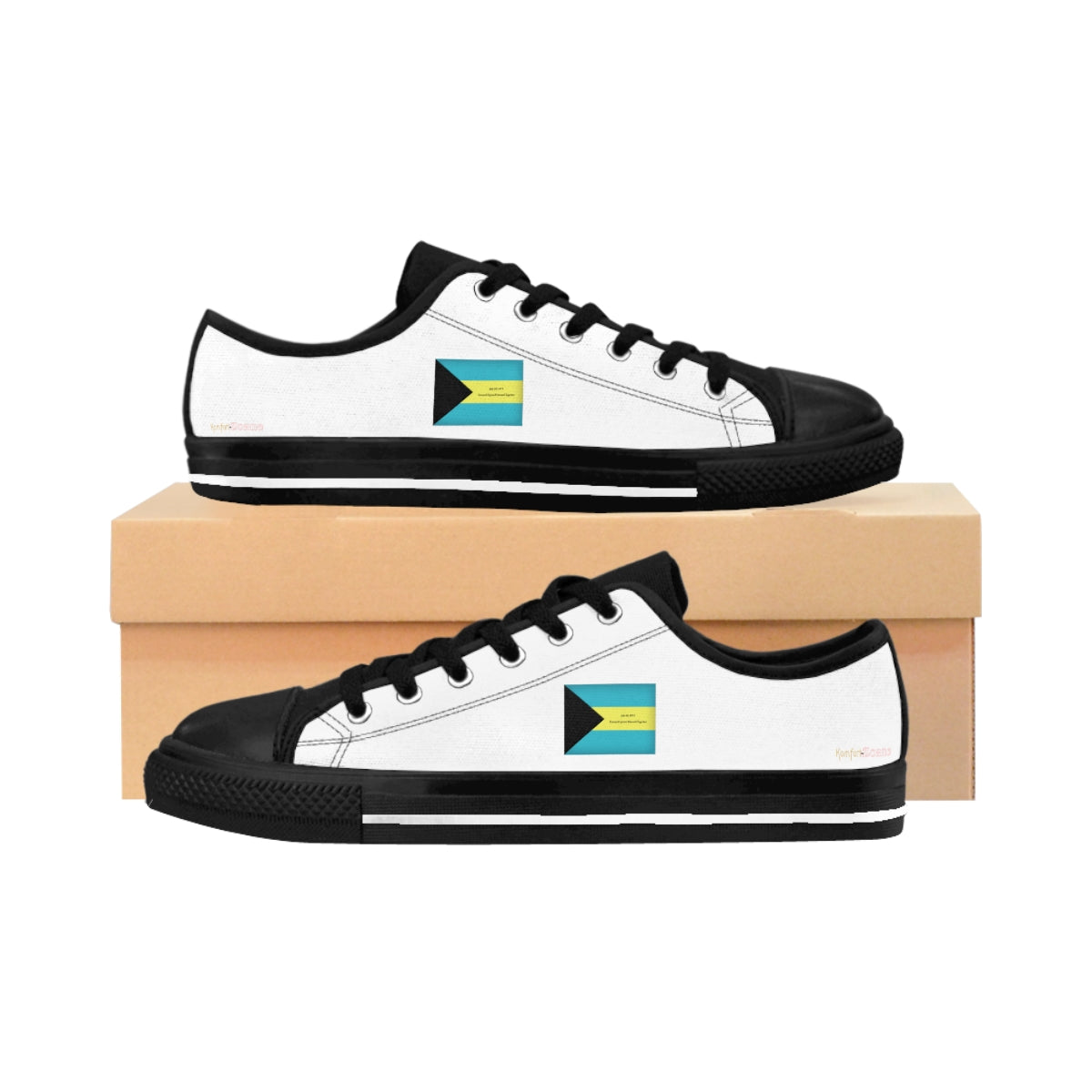 Bahamian Independence Men's Footwear (White)