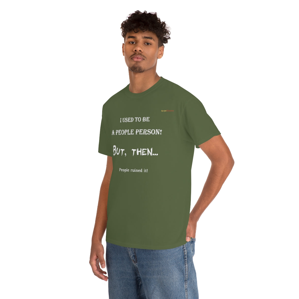 People Person T-Shirt (White Letters)