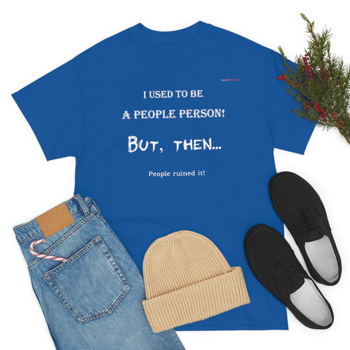 People Person T-Shirt (White Letters)