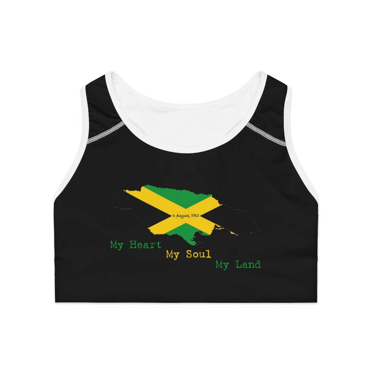 Jamaican Independence Women's Sports Bra