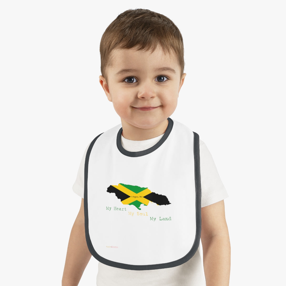 Jamaican Independence Baby Bib