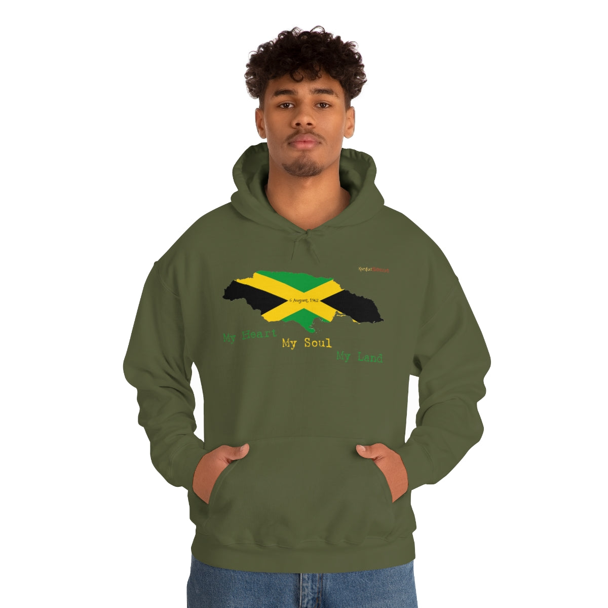 Jamaican Independence Hooded Sweatshirt