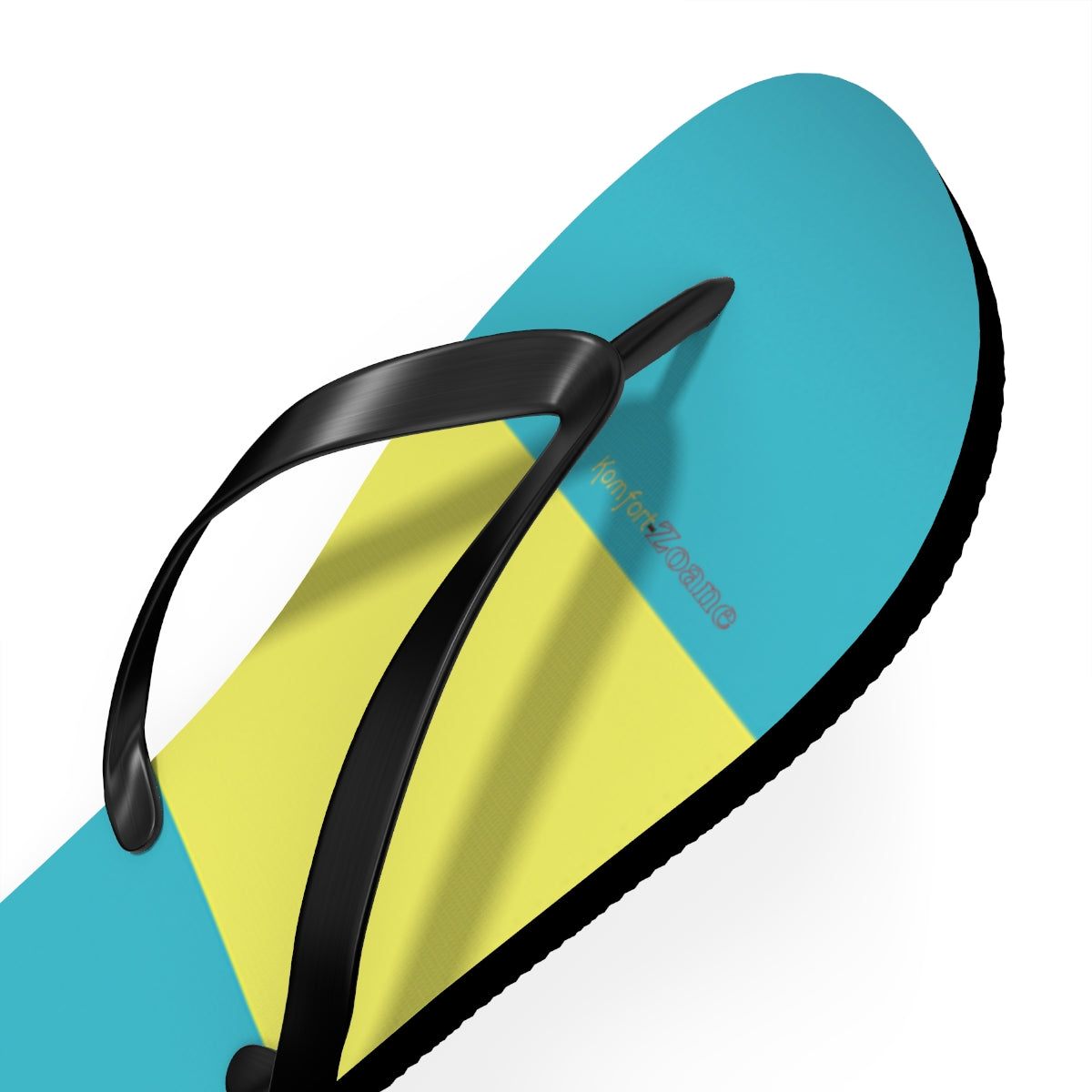 Bahamian Flag Women's Flip Flops Footwear